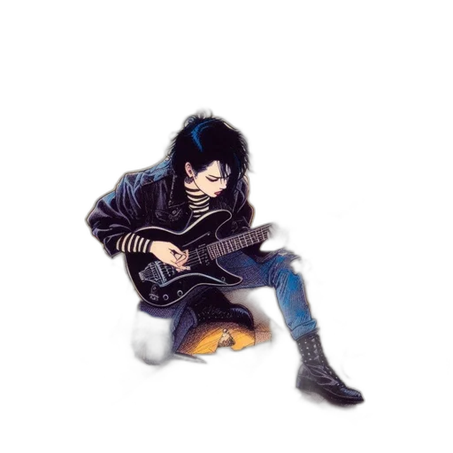 jacket, shoes, weapon, robot transparent PNG cut-out