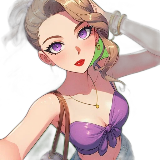 dress, staff, crown, jewelry transparent PNG cut-out