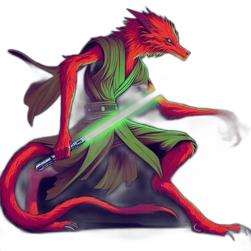 dragon, staff, creature, sword transparent PNG cut-out