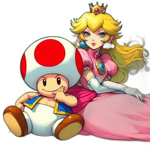 crown, dress, concept art, pixel art transparent PNG cut-out