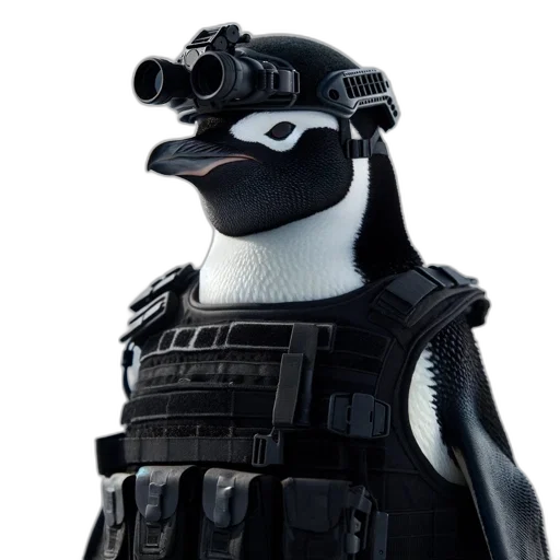 animal, weapon, mask, 3d render transparent PNG cut-out