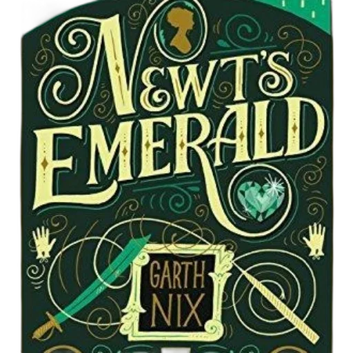 cover, newt, emerald, garth transparent PNG cut-out