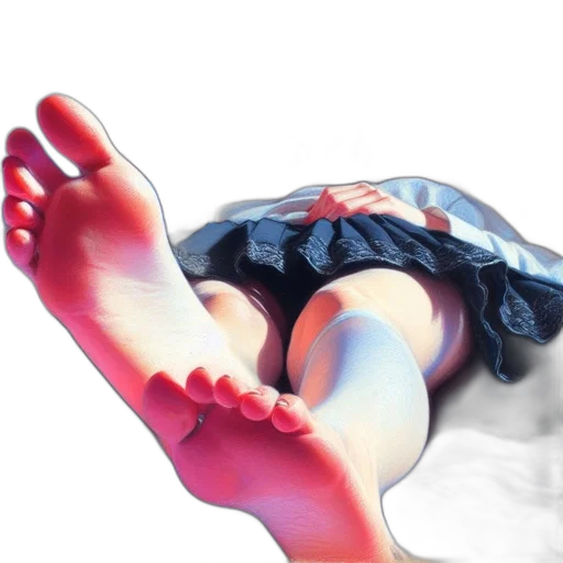 shoes, mask, photorealistic, 3d render transparent PNG cut-out