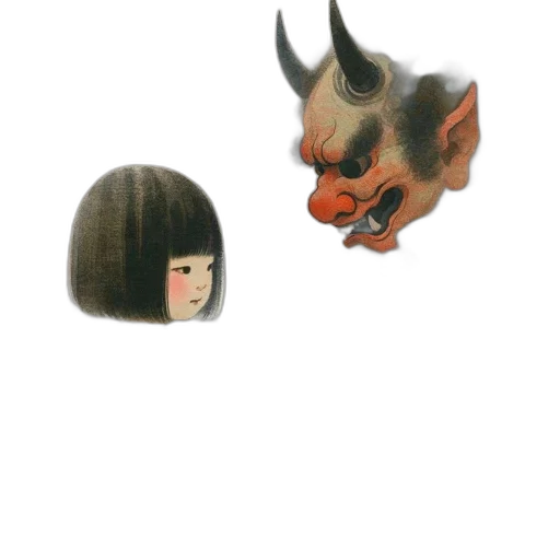 mask, creature, hair, animal transparent PNG cut-out
