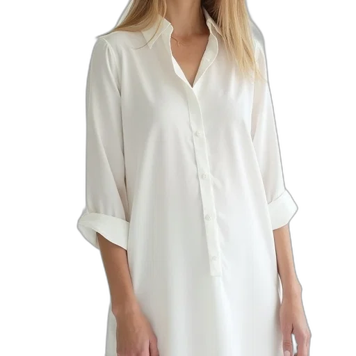 dress, monochrome, cold, silk transparent PNG cut-out