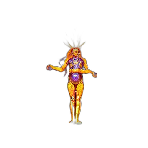 staff, robot, jewelry, creature transparent PNG cut-out
