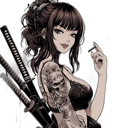 weapon, staff, comic book art, fantasy art transparent PNG cut-out