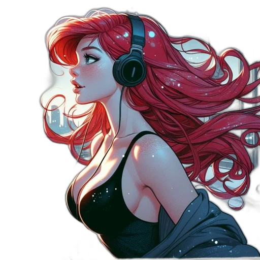 comic book art, concept art, fantasy art, cartoon transparent PNG cut-out