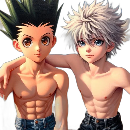anime, 3d render, concept art, pixel art transparent PNG cut-out