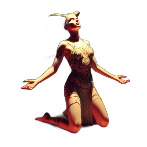 dress, mask, creature, animal transparent PNG cut-out