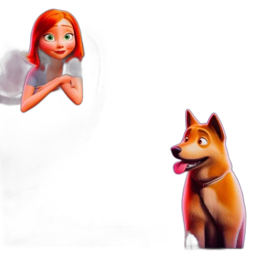 animal, creature, dress, face transparent PNG cut-out