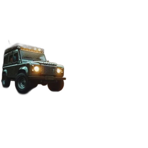 car, weapon, concept art, 3d render transparent PNG cut-out