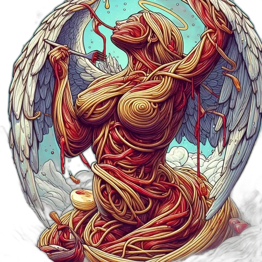 dragon, dress, fantasy art, comic book art transparent PNG cut-out