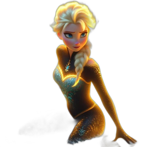 dress, staff, robot, jewelry transparent PNG cut-out