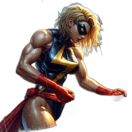 comic book art, concept art, cyberpunk, fantasy art transparent PNG cut-out
