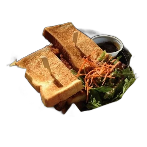 food, photorealistic, sandwich, lettuce transparent PNG cut-out