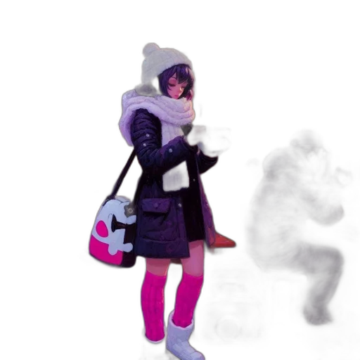 jacket, mask, robot, hat transparent PNG cut-out