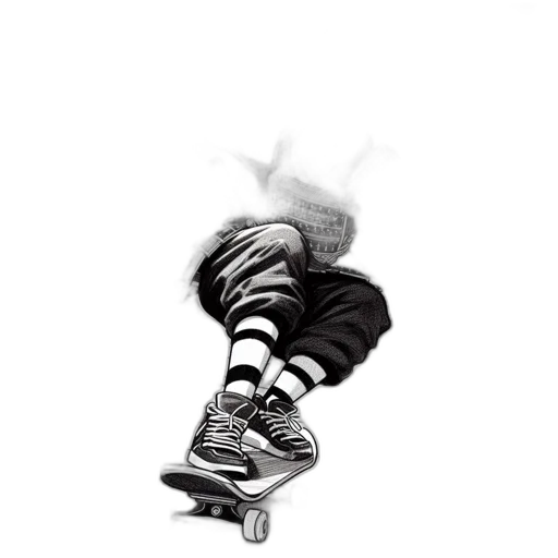 shoes, hair, jacket, creature transparent PNG cut-out