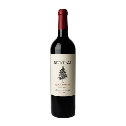 bottle, red, wine, label transparent PNG cut-out