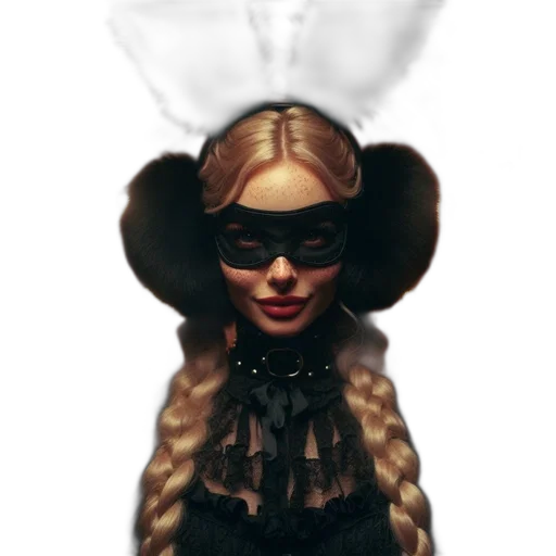 mask, hair, hat, crown transparent PNG cut-out