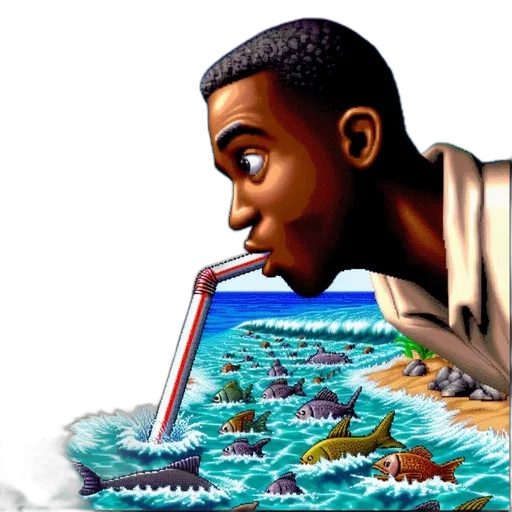 comic book art, concept art, cartoon, photorealistic transparent PNG cut-out