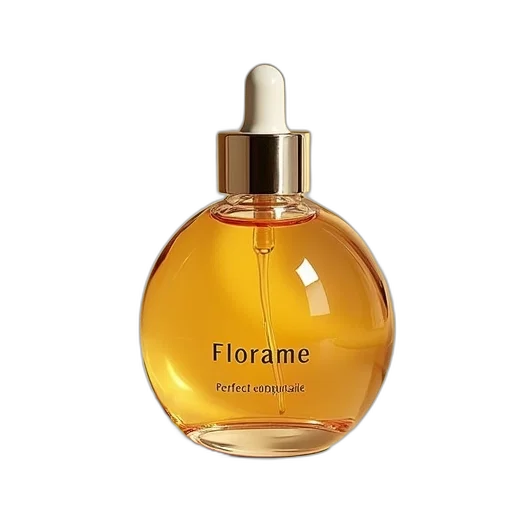 bottle, florame, oil, 15ml transparent PNG cut-out