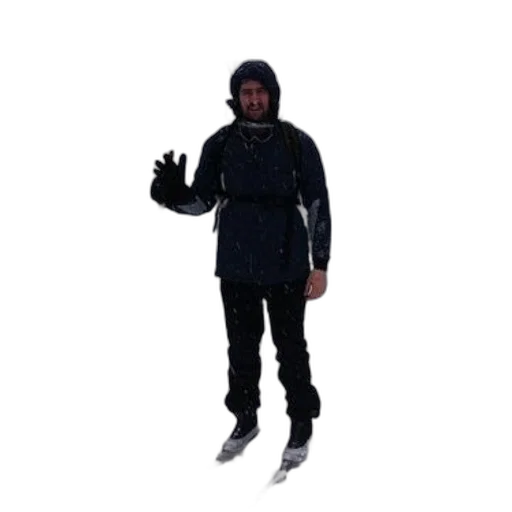 jacket, staff, umbrella, weapon transparent PNG cut-out