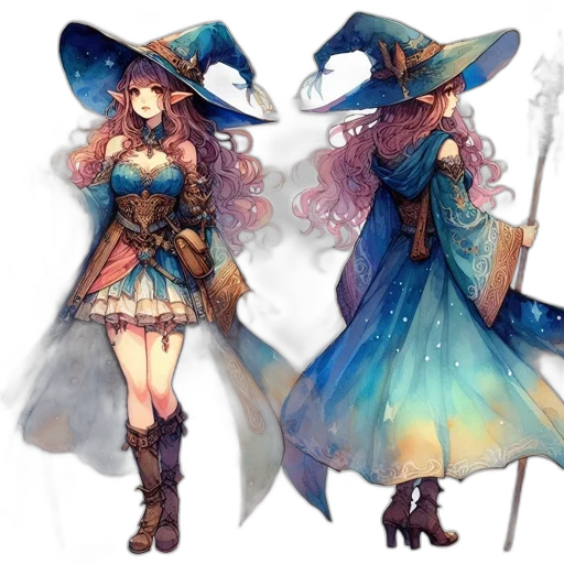 dress, concept art, fantasy art, pixel art transparent PNG cut-out