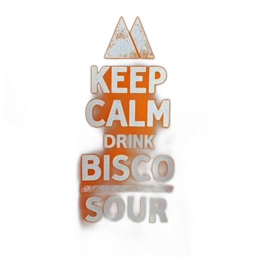 3d render, keep, calm, drink transparent PNG cut-out