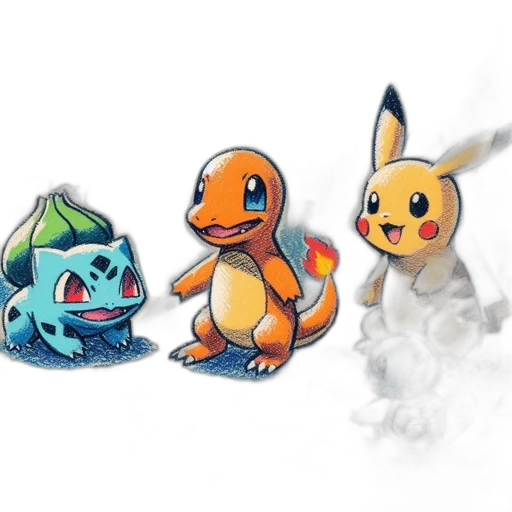 concept art, pixel art, fantasy art, 3d render transparent PNG cut-out