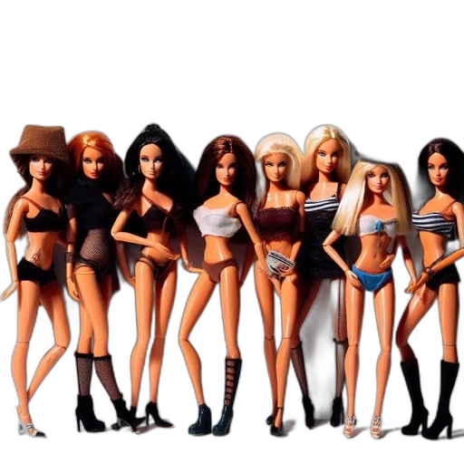 concept art, group, elaborately, attired transparent PNG cut-out