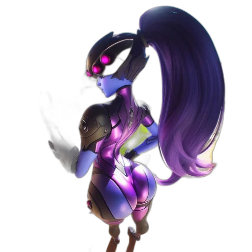 staff, robot, weapon, dress transparent PNG cut-out