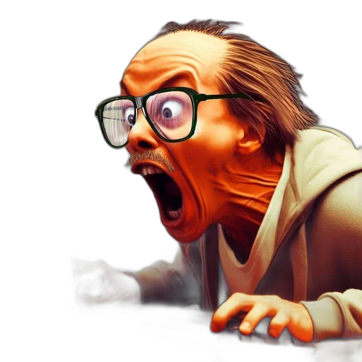 face, creature, mask, jacket transparent PNG cut-out