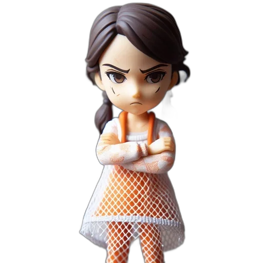 dress, staff, 3d render, concept art transparent PNG cut-out