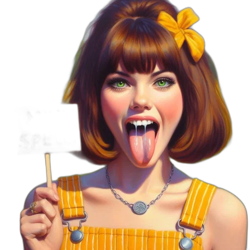 food, face, jewelry, photorealistic transparent PNG cut-out