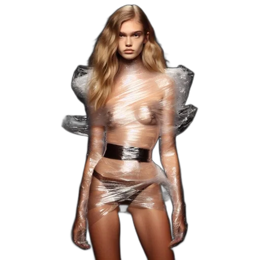 dress, jacket, jewelry, concept art transparent PNG cut-out