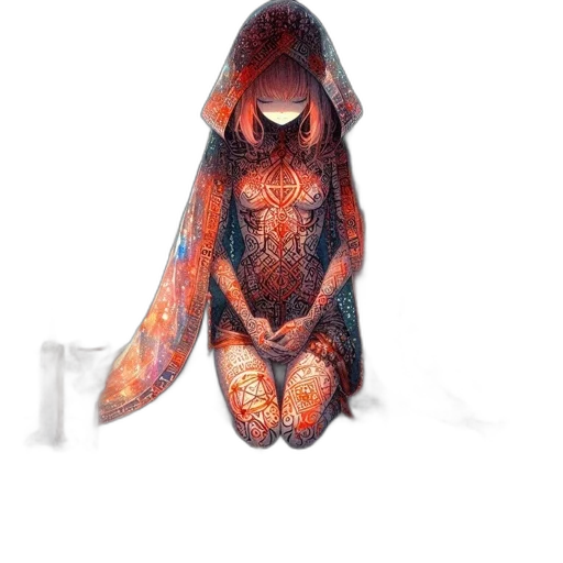 dragon, mask, creature, dress transparent PNG cut-out