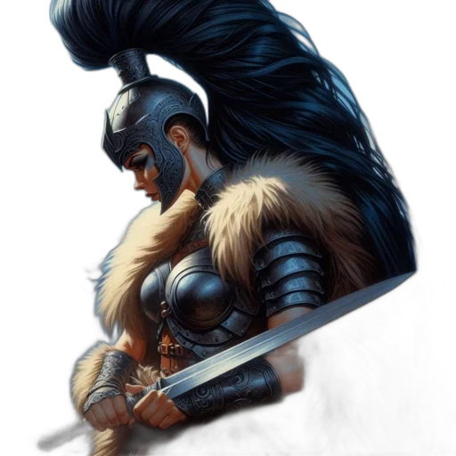 sword, weapon, dragon, fantasy art transparent PNG cut-out