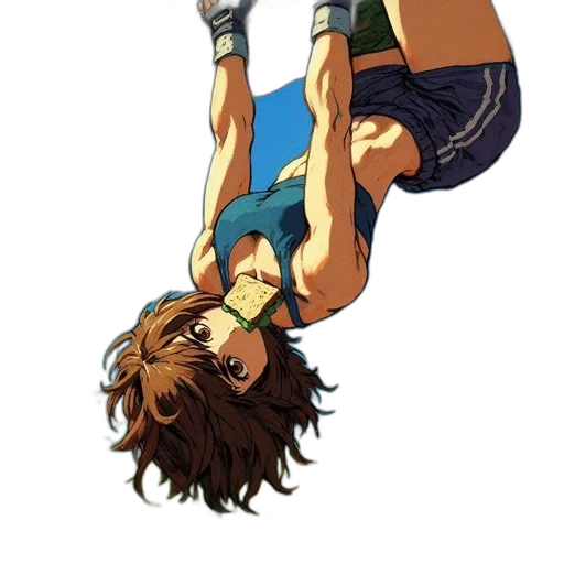 hair, weapon, shoes, anime transparent PNG cut-out