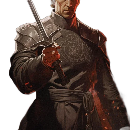 sword, staff, jacket, weapon transparent PNG cut-out