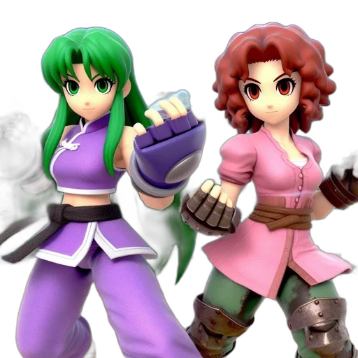3d render, concept art, vaporwave, pixel art transparent PNG cut-out