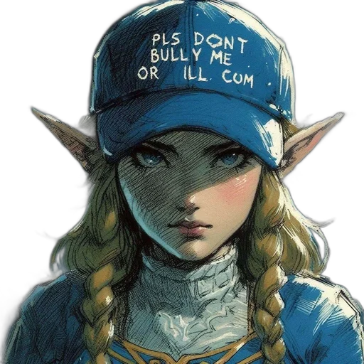 hat, crown, face, fantasy art transparent PNG cut-out