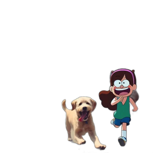 animal, creature, staff, 3d render transparent PNG cut-out