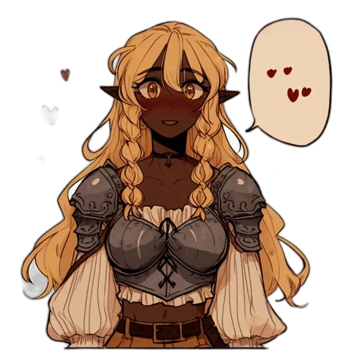 anime, concept art, fantasy art, pixel art transparent PNG cut-out