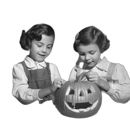 mask, two, young, girls transparent PNG cut-out