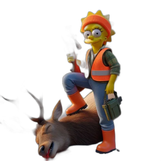 staff, animal, creature, weapon transparent PNG cut-out