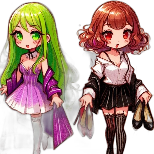 pixel art, anime, concept art, fantasy art transparent PNG cut-out