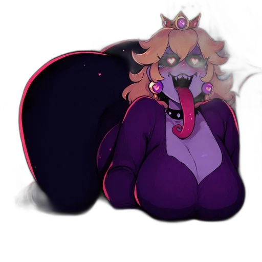 crown, creature, staff, dragon transparent PNG cut-out