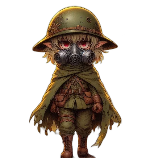 mask, hat, staff, weapon transparent PNG cut-out
