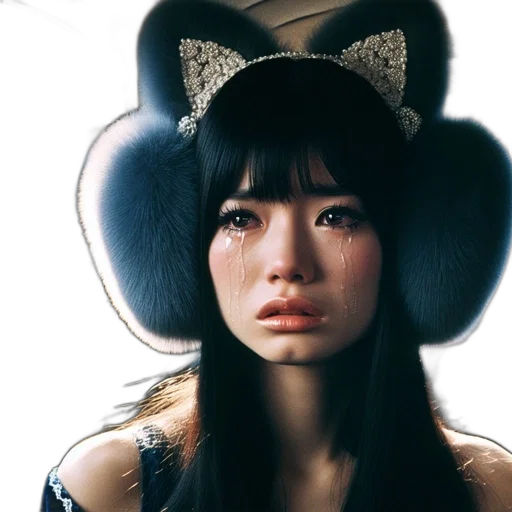 hat, mask, face, hair transparent PNG cut-out